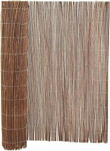 6 ft. H X 8 ft. L Willow Rolled Fence